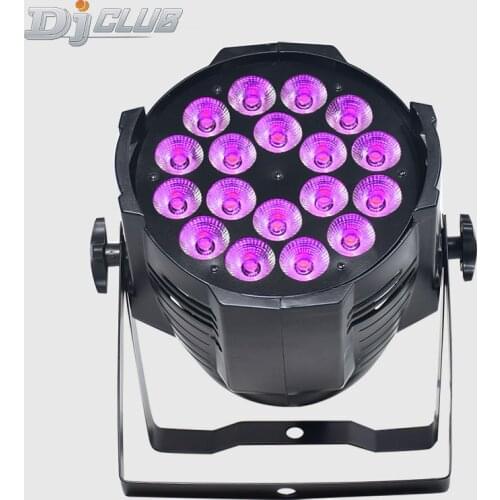 Dj Stage Light Led Par Can 18*12W Rgbw 4In1 Color Perfect For Event,Wedding,Party And Bar Club