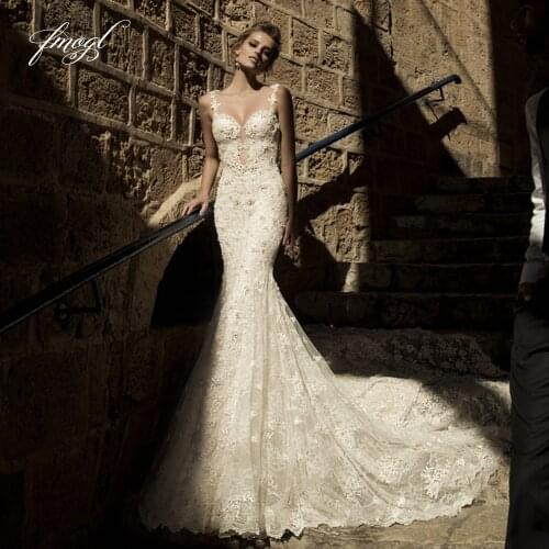 Mermaid Silhouette Wedding Dresses FMOGL China