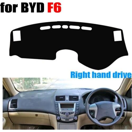 FUWAYDA Car dashboard covers mat for BYD F6 all the years Right hand drive dashmat pad dash cover auto dashboard accessories