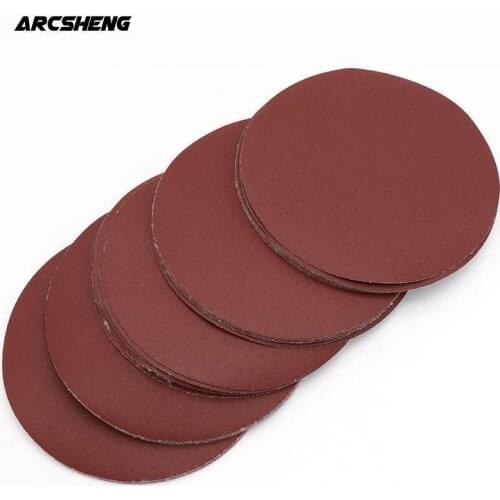 20pcs 7 Inch 180mm Round Sandpaper Disk Sand Sheets Grit 60-1200 Hook and Loop Sanding Disc for Sander Grits