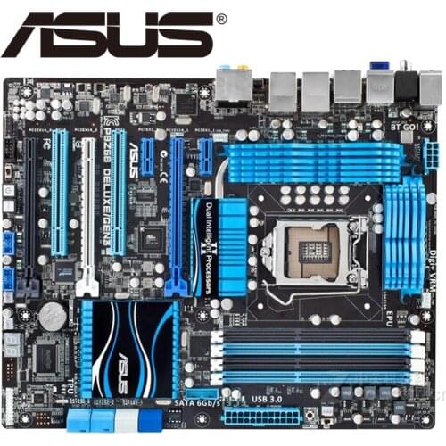 Asus P8Z68 Deluxe/GEN3 Desktop Motherboard Z68 Socket LGA 1155 i3 i5 i7 DDR3 32G ATX UEFI BIOS Original Used Mainboard On Sale