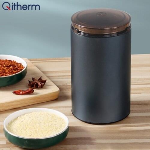 Mini Electric Coffee Grinder Maker Household Beans Grain Spices Mill Herbs Nuts Grinder Powerful Kitchen Coffee Bean Grinder