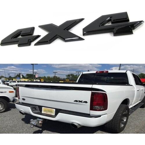 Practical Sticker Tailgate Black Car For Dodge Ram 1500 4X4 Mopar Nameplate Hot