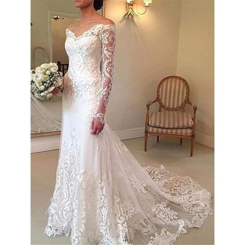 Olome Long Wedding Dresses