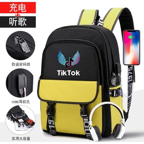 TIK TOK Backpack Fashion Women Men Backpack Oxford Unisex Backpack Teenager Girls School Bags Students Female Mochila Escolar