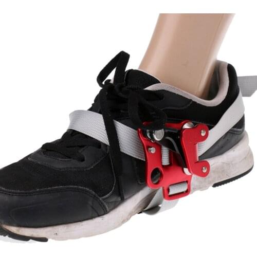 Right Foot Rock Climb Foot Ascender Riser Rope Access Boot Mounted Equipment For Mountaineering Rock Climbing Fire Rescue