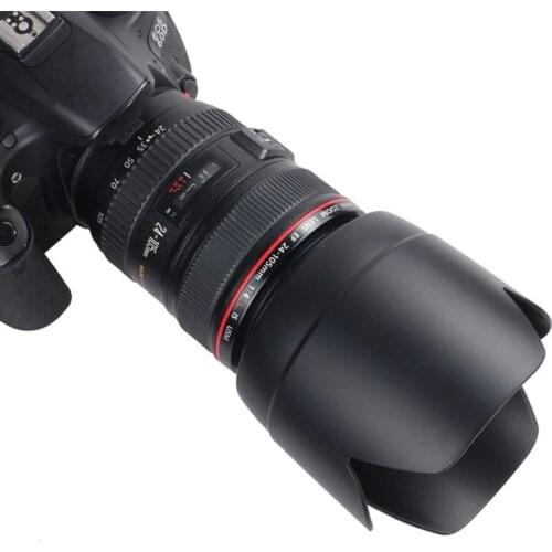 Special New Camera Lens Hood 77mm Bayonet Mount Fits for CANON EF 24-105mm f/4L IS USM Lens (Incompatible with Full-Frame DSLR)