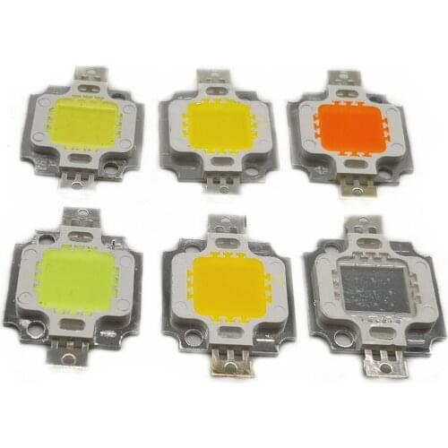 10PCS 10W white/warm white/Red/green/blue/yellow Led chip 10w Lamp beads 10W chip led 10W LED chip Integrated High power