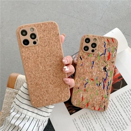 For Apple iphone 12 11 Pro Max Case Soft Wood Silicone Slim Protective Back Cover Case For iphone XS Max XR 12Pro 11pro shell