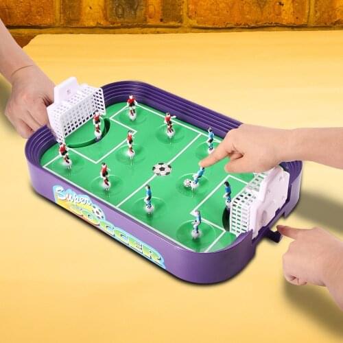 Double Battle Football Game Desktop Soccer Field Model Kids Boys Soccer Toy Fun Mini Table Soccer Set Children Sports Toy Gift