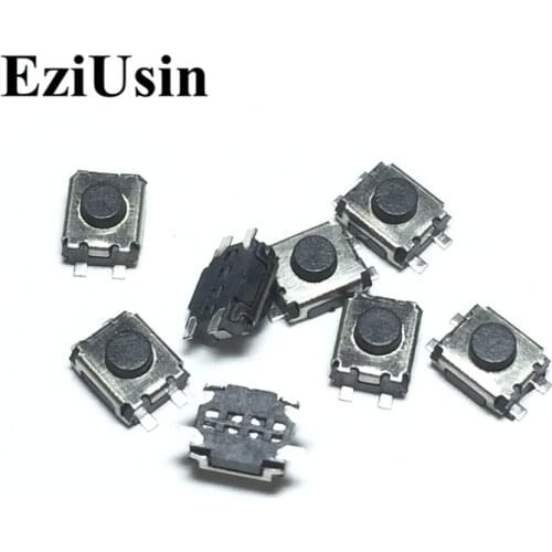 EziUsin 3*4*2 Micro Button Tact switch 4 Pins SMD Little Turtle Double Spring 3x4x2MM Interrupteur Tablette 3*3.5*2