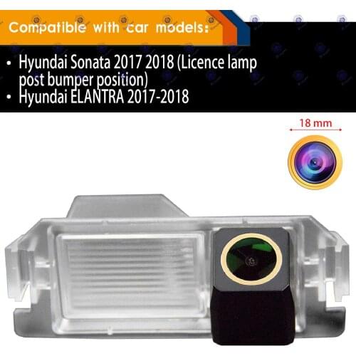 HD 1280x720p Golden Camera Rear View Camera Reversing Backup Camera Night Vision Camera for Kia Rio 4 YB 2017 2018 K2 Cross