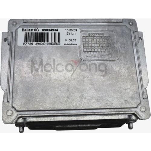 6G D1S D1R Xenon HID Headlight Ballast Unit Controller 89034934 4L0907391 For BMW Audi V-W GMC Volvo Valeo 2007-2010