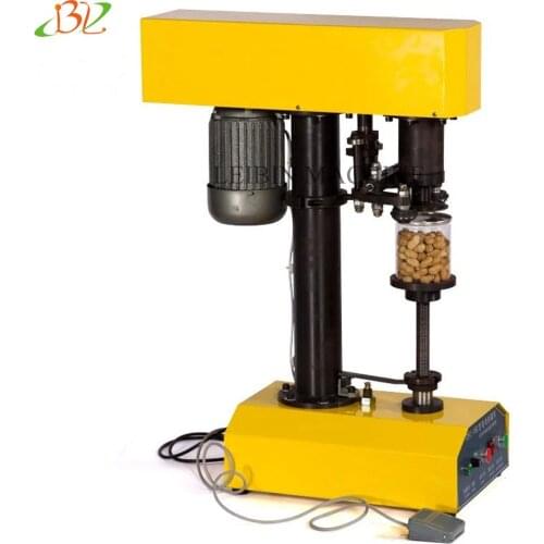 Cap Crimping Machine Wine Bottle Capping Machine Semi-Automatic Metal Cap Crimper Aluminum Cap Lock Glass Bottle Close Mach