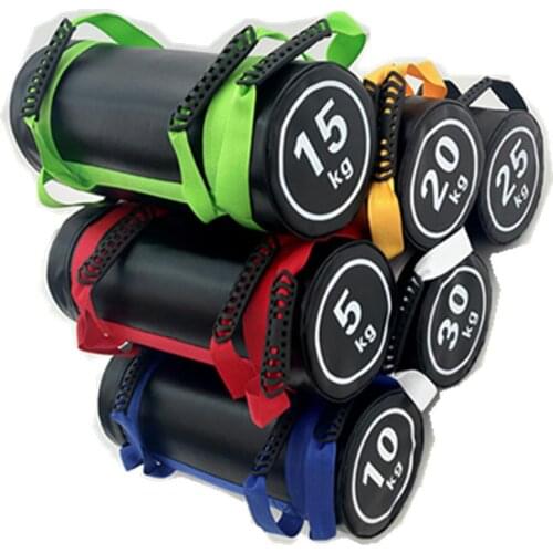 Fitness Weight Lifting Sandbag 5-30kg Bulgarian Power Bag Body Building Gym Muscle Training Sand Bag Boxing MMA Equipment