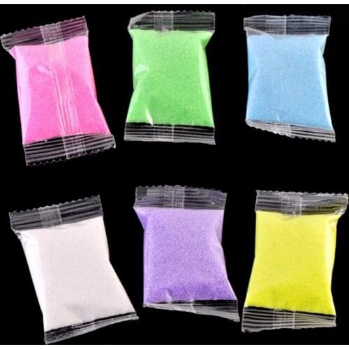 1 Bag Colorful Quartz Sand Miniature Tank Aquarium Bonsai Pot Fairy Garden Decor Au17 21 Dropshipping