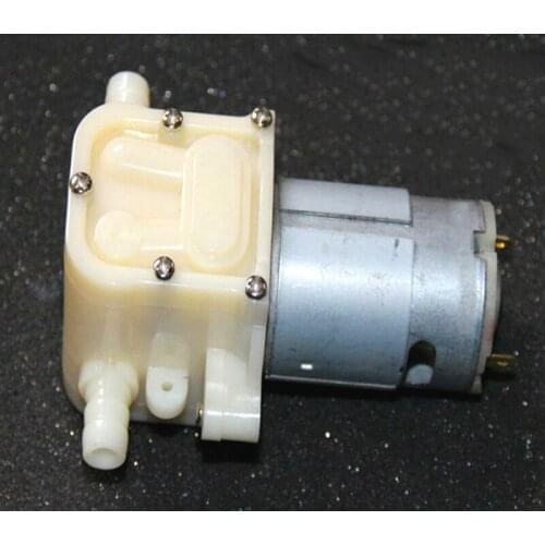 1.2LPM 12W 545 Electric Motor Micro Diaphragm Pump Small Self-priming Water Pump DC 12V Large Flow Aperture 10mm Brand New
