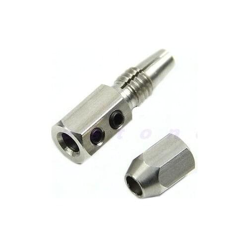 Stainless Steel Flex Collet Coupler For 5mm Motor Shaft And 4mm Cable RC Boat