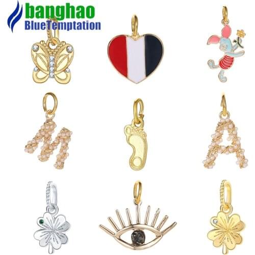 Wholesale new Fashion Charm for making jewelry supplies diy bijoux pendants findings alloy braceletaccessories beads C44-1