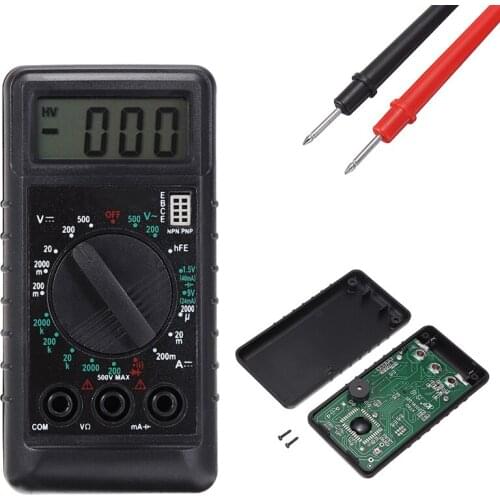 Professional Multimeter AC DC Ohm Meter Voltmeter Tester With Battery Test Function Electrical Instrument Measuring Tools Kit