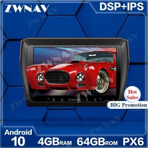 PX6 4GB+64GB Android 10.0 Car Multimedia Player For Suzuki Swift 2017-2019 GPS Navi Radio navi stereo IPS Touch screen head unit