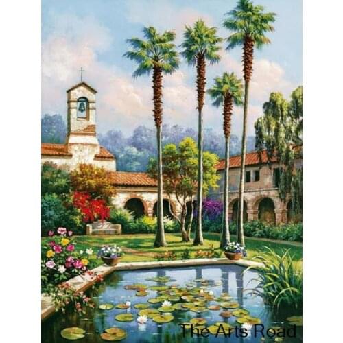 Modern Landscape Art for Living Room Wall Decoration Canvas Painting Hand Painted 100