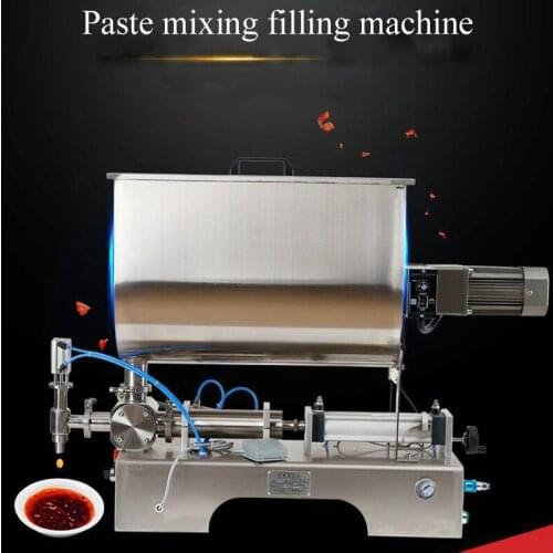 U Type Stainless Steel Filling Machine Single Nozzle Paste Filling Machine With Stirring Function 180W
