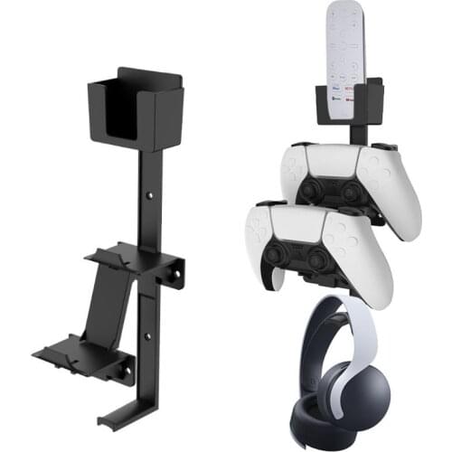 Universal Game Controller Holder Remote Wall mount Bracket with headset Hanger Storage Stand For PS5,Xbox Series X,PS4,Xbox One