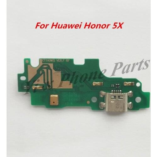 10PCS/Lot Dock Connector Charger USB Plug Charging Port Flex Cable For Huawei Honor 5X Replacement Parts