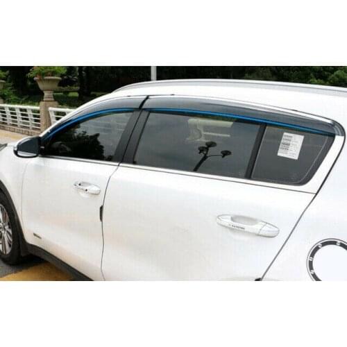 For Kia Sportage 2017 2018 2019 High quality Window Visor Sun Rain Guard Vent Shade 4pcs