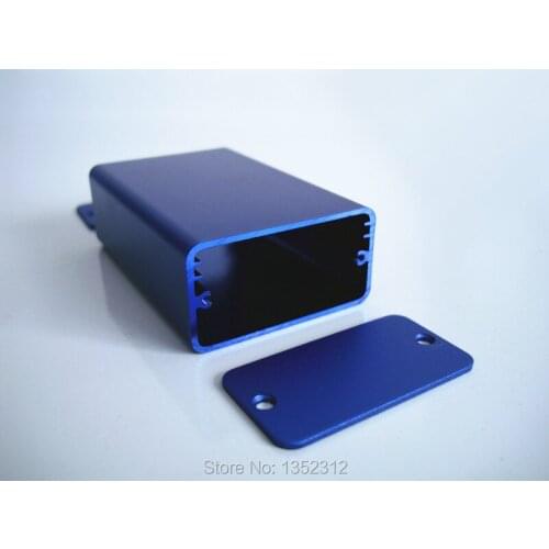 4 pcs/lot 44*23*65mm small electrical project aluminum extruded box Housing DIY power amplifier PCB junction outlet swith ccase