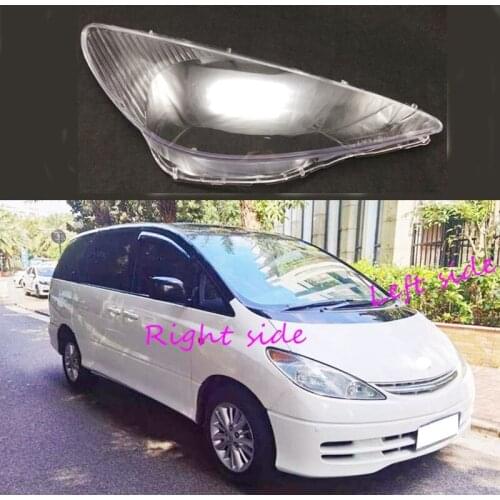 Car Headlight Lens for Toyota Previa ACR30 2000 2001 2002 2003 Headlamp Cover Car Replacement Front Auto Shell Cover