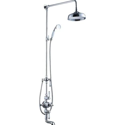 British thermostatic rain shower set bathroom accessories