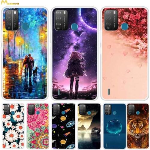 For ITEL VISION 1 PRO Case Cartoon Silicone Soft Phone Cover For ITEL VISION 1 PRO Case Vision1pro Back Coque Clear TPU Bumper