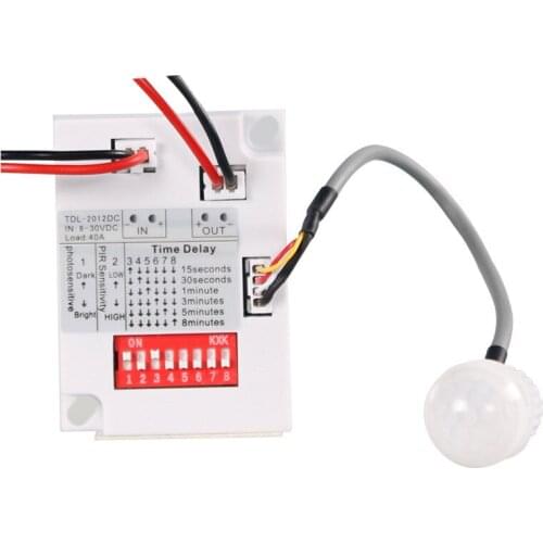 Home Security Alarm Systen PIR Switch Infrared Motion Sensor Detector Intelligent Light Switch IR Infrared Module Body Sensor