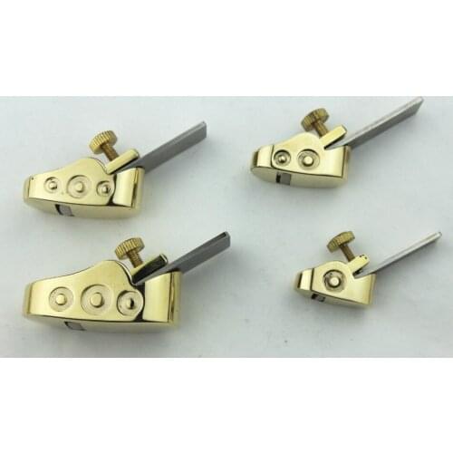 Violin tools 4 pcs new style various convex bottom brass planes Carpentry plane