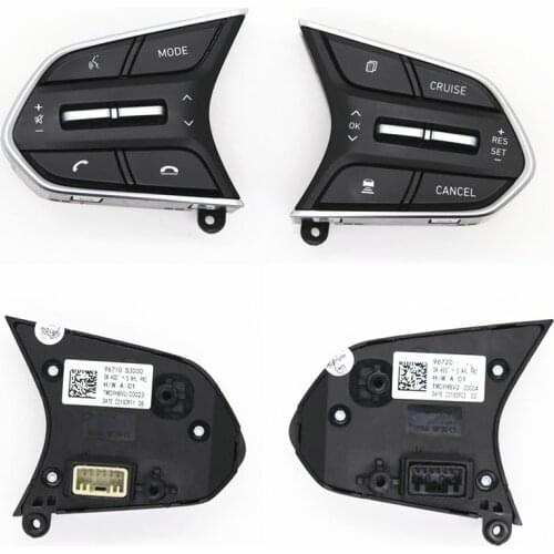 For Hyundai 2018 2019 SANTA FE TM Steering Wheel Cruise Control Buttons Remote Control Button Volume button 96710 96720