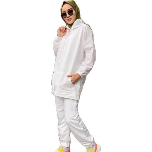 Hooded Suit Hijab Create Muslim Clothing Style Thick Fit For Last Spring Winter Season 2021 Special Design