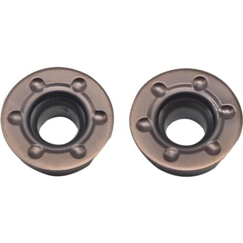 RPMT1204MO 10pcs Special offer blade Bronze coating Carbide blade milling insert,numerical control lathe tool Suitable for steel