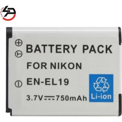 LPD 750mah 100% brand new Replacement Camera Battery For Nikon EN-EL19 S3100 S2500 S4100