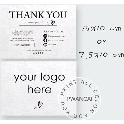 Minimalist Small Business Thank You Card Template,Thank You Business Cards,Packaging Insert Cards,Thank You For Your Purchase