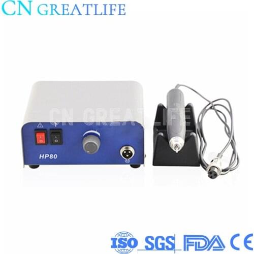 Low Voice Good Quality Jewelry Inlay Polishing Strong 40000rpm Grinder Jade Engraving Machine Dental Brushless Micromotor