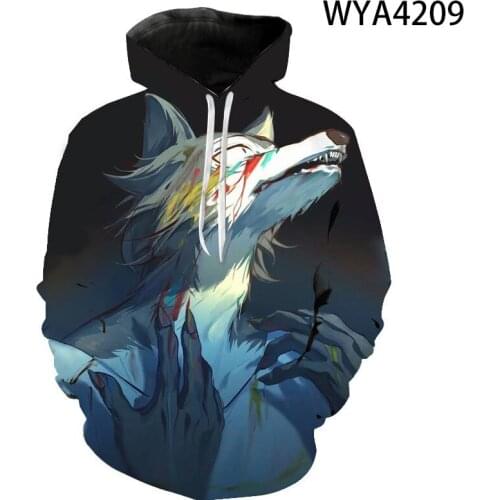 2020 New Beastars Sweatshirts 3D Printed Men Women Children Hoodies Pullover Long Sleeve Streetwear Boy Girl Kids Cool Jacke