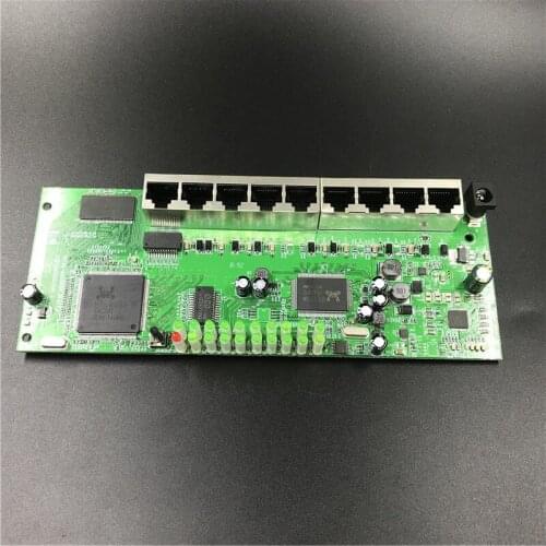 OEM 9 port POE router module manufacturer t sell full Gigabit 10/100/1000M POE 48V2A router modules OEM wired router module