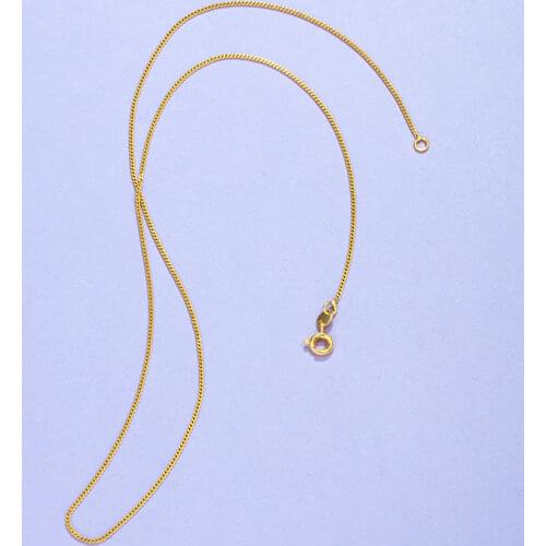 Necklace for Women Simple Single Chain Gold Color Necklace Female Wedding Accessories for Women Fashion Jewelry Gifts Collares