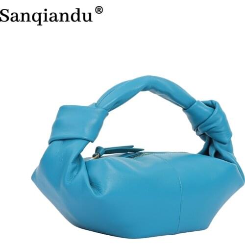 Sanqiandu Women's White Clutches