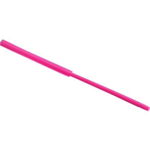 Silicone Flute Cleaning Stick Kit Pink Woodwind Instruments Accessories 35.3cm
