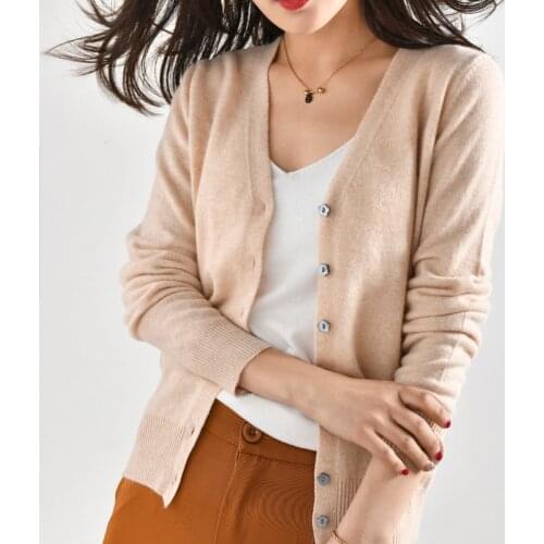 SZDYQH Women's Cashmere Cardigans