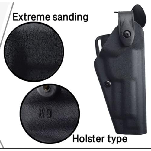 Tactical Hunting Beretta Pistol M9 92 96 Right Hand Gun Belt Holster Gun Carry Airsoft Air Gun Pistol Quick Drop Waist Holster