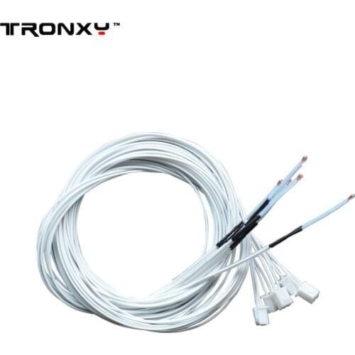 Free shipping 3950 NTC thermistors 100K ohm 3D printer part thermistors with 3d PRINTER uesd Extruder and hotbed DIY kit